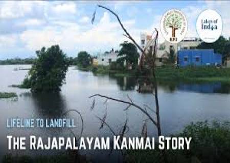 சேதமடைந்த ராஜபாளையம் புதுக்குளம் கண்மாய் விவசாயிகள், விளைபொருட்களை கொண்டு  செல்லும் பாதை. 