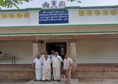 நமது திருவண்ணாமலை நம்பூர் தாயாதியார் மடம் புதுப்பிக்கப்பட்ட  பணிகள்