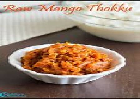 மாங்காய் தொக்கு  ( Mango Thokku )