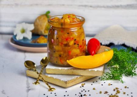 மாங்காய் மிளகாய் சட்னி