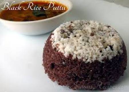 கருப்பு கவுணி அரிசி – வெல்ல புட்டு