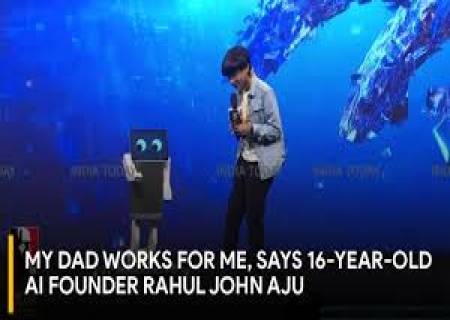 தொழில்நுட்பத்தின் எதிர்காலத்தை  16 வயது AI மேதை வடிவமைக்கிறார்.