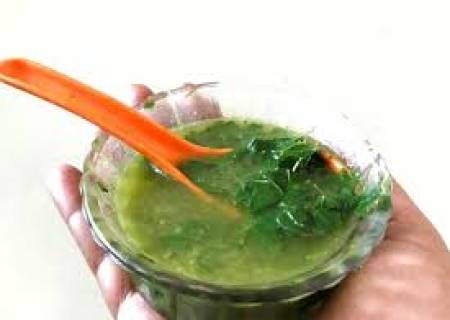 கீரை ஸ்பெஷல் சூப்  .