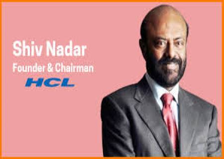 HCL டெக்னாலஜிஸின் நிறுவனர் மற்றும் தலைவர் ஷிவ் நாடார் இந்திய கொடையாளர்கள் பட்டியலில் முதலிடத்தில் .....