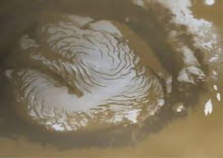 செவ்வாயில் பனிப்பாறைகள்.