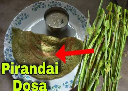 பிரண்டை தோசை!!