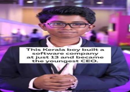 இந்தியாவின் இளம் CEO-வாக கவனம் ஈர்க்கும் ஆதித்யன் ராஜேஷ்.