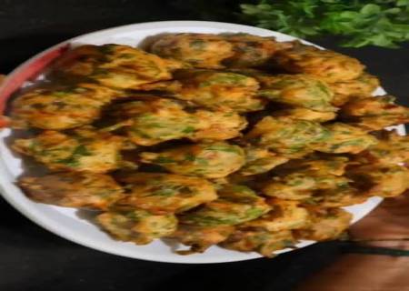 அரைக்கீரை போண்டா.