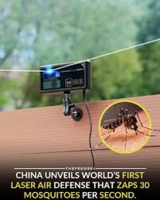 சீனாவில் கொசுவை கொல்ல உருவாக்கப்பட்ட’ பாட்டான் மேட்சிக்ஸ் ‘ என்ற கருவி .