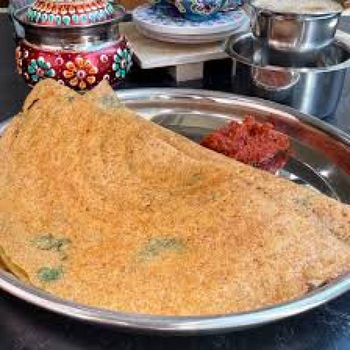 பாசிப்பருப்பு, கேப்பை தோசை.