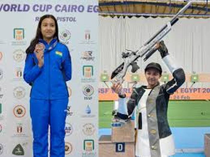 68வது சீசன் தேசிய துப்பாக்கி சுடுதலில்  2 வது தங்கம் வென்ற திலோத்தமா !