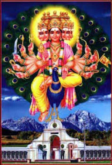 கதிர்காமம் முருகன் கோயில்.