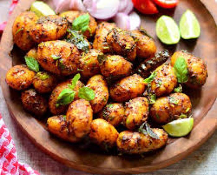 சில்லி பேபி பொட்டேட்டோ (Chilli Baby Potato).
