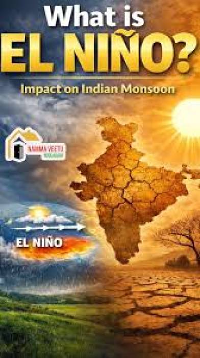 இந்தியாவில் El Nino எதிர்பார்ப்பு