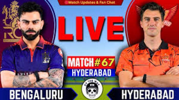 HYDERABAD - BANGALORE - 22ND MAY  2026 IPL CRICKET .