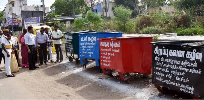 அருப்புக்கோட்டை நகரட்சி திட்டப்பணிகளை மாவட்ட ஆட்சியர் அவர்கள் நேரில் கள ஆய்வு.